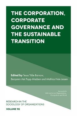 The Corporation, Corporate Governance and the Sustainable Transition - cover