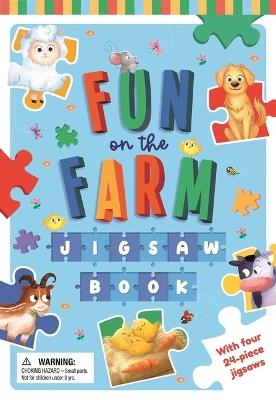 Fun on the Farm: A Jigsaw Story with 4, 24-Piece Puzzles - Igloobooks - cover