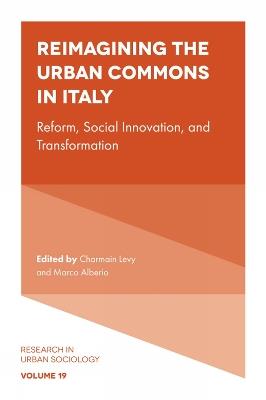 Reimagining the Urban Commons in Italy: Reform, Social Innovation, and Transformation - cover