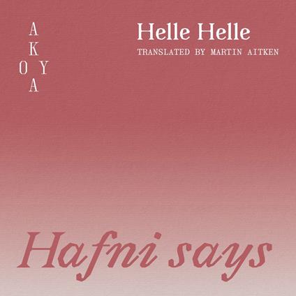 Hafni says