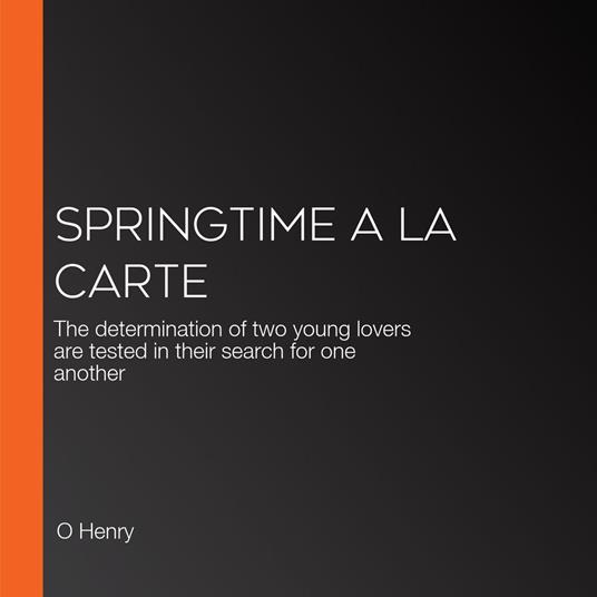 Springtime a la Carte