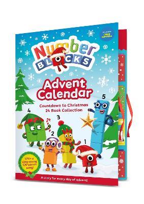 Numberblocks Advent Calendar (Countdown to Christmas) - 24 Book Collection - Numberblocks,Sweet Cherry Publishing - cover