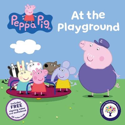 Peppa Pig: At the Playground (Symbolised Story) - Peppa Pig - cover