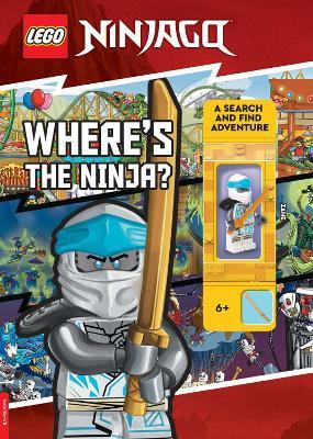 LEGO® NINJAGO®: Where’s the Ninja? A Search and Find Adventure (with Zane minifigure) - LEGO®,Buster Books - cover
