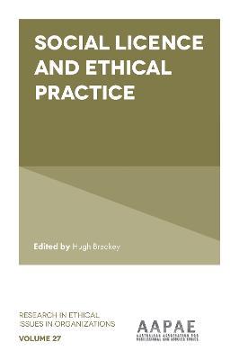 Social Licence and Ethical Practice - cover