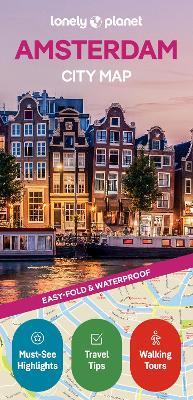 Lonely Planet Amsterdam City Map: Durable, Waterproof, Easy-Fold Planning Map with Attractions & Walking Tours - Lonely Planet - cover