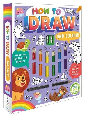 How to Draw and Colour - Igloo Books Ltd - cover