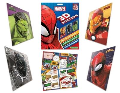 Marvel: 3D Posters - Marvel Entertainment International Ltd - cover