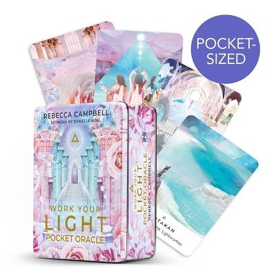 Work Your Light Pocket Oracle: A 44-Card Deck and Guidebook - Rebecca Campbell - cover