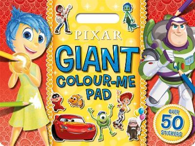 Pixar: Giant Colour-Me Pad - Walt Disney - cover