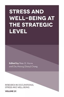 Stress and Well-Being at the Strategic Level - cover