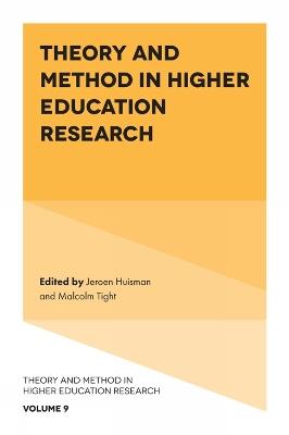 Theory and Method in Higher Education Research - cover