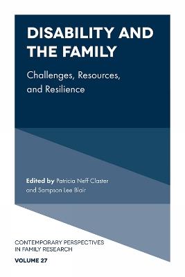 Disability and the Family: Challenges, Resources, and Resilience - cover