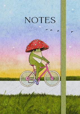 The Little Frog Notebook: A Beautiful 160-Page Lined Notebook Featuring the Internet’s Beloved Mushroom Frog, from the Artist Maybell Eequay - Maybell Eequay - cover