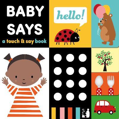 Baby Says: A touch-and-say book - Mama Makes Books - cover