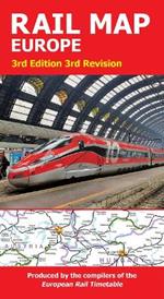 Rail Map Europe: 3rd Edition, 3rd revision with minor amendments