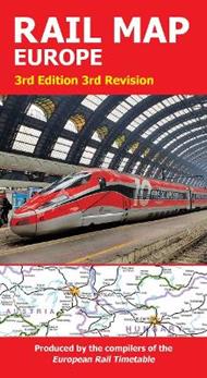Rail Map Europe: 3rd Edition, 3rd revision with minor amendments
