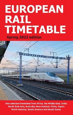 European Rail Timetable Spring 2022 - cover