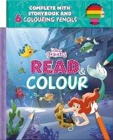Disney Princess Ariel: Read & Colour - Walt Disney - cover
