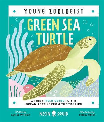 Green Sea Turtle (Young Zoologist): A First Field Guide to the Ocean Reptile from the Tropics - Neon Squid,Carlee Jackson - cover
