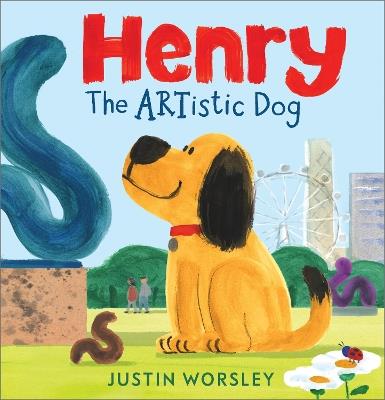 Henry the Artistic Dog - Justin Worsley - cover