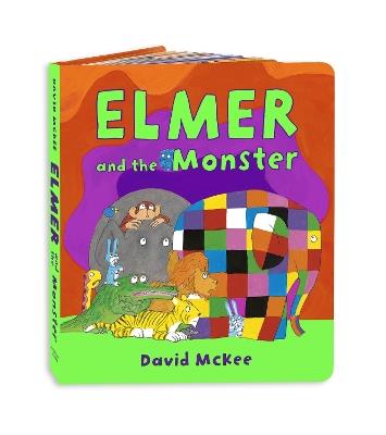Elmer and the Monster: Special Halloween Gift Edition - David McKee - cover
