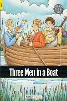Three Men in a Boat - Foxton Readers Level 3 (900 Headwords CEFR B1) with free online AUDIO - Foxton Books - cover