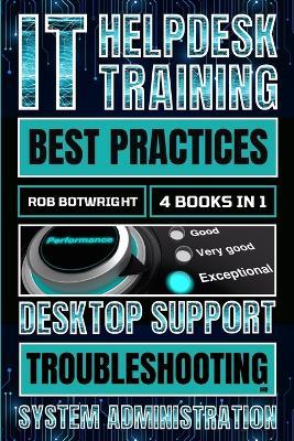 IT Helpdesk Training Best Practices: Desktop Support Troubleshooting and System Administration - Rob Botwright - cover