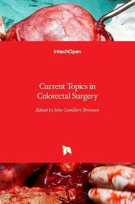 Current Topics in Colorectal Surgery - cover