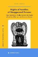 Rights of Families of Disappeared Persons, 26: How International Bodies Address the Needs of Families of Disappeared Persons in Europe - cover