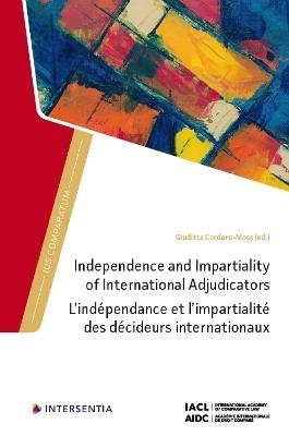 Independence and Impartiality of International Adjudicators - cover