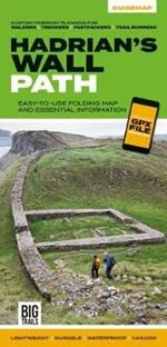Hadrian's Wall Path: Easy-to-use folding map and essential information, with custom itinerary planning for walkers, trekkers, fastpackers and trail runners