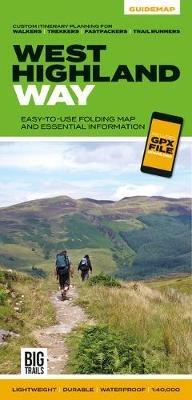 West Highland Way: Easy-to-use folding map and essential information, with custom itinerary planning for walkers, trekkers, fastpackers and trail runners - cover