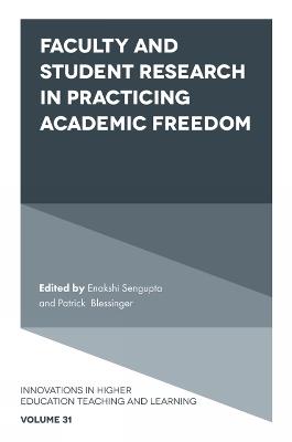 Faculty and Student Research in Practicing Academic Freedom - cover