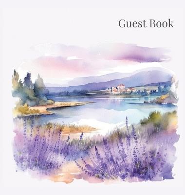 Guest book (hardback), comments book, guest book to sign, vacation home, holiday home, visitors comment book - Lulu and Bell - cover
