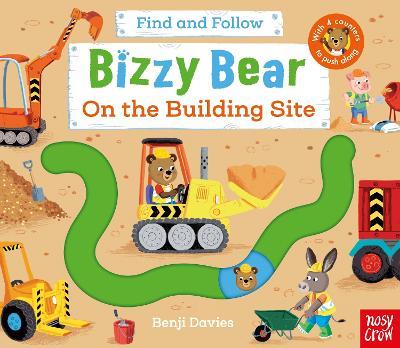 Bizzy Bear: Find and Follow On the Building Site - cover