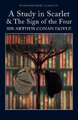 A Study in Scarlet & The Sign of the Four - Arthur Conan Doyle - cover