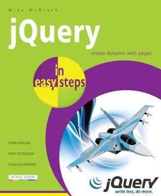 JQuery in Easy Steps - Mike McGrath - cover