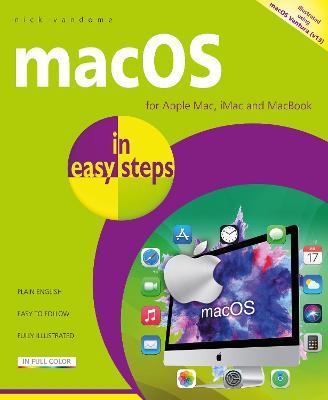 macOS in easy steps: Illustrated using macOS Ventura - Nick Vandome - cover