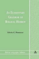 An Elementary Grammar of Biblical Hebrew