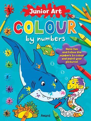 Junior Art Colour By Numbers: Shark - cover