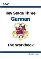 KS3 German Workbook with Answers - CGP Books - cover