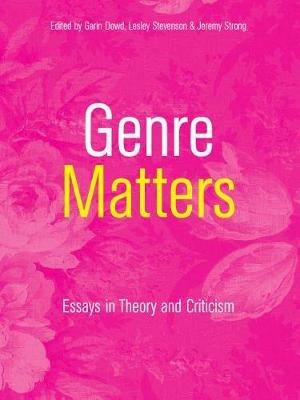Genre Matters: Essays in Theory and Criticism - cover