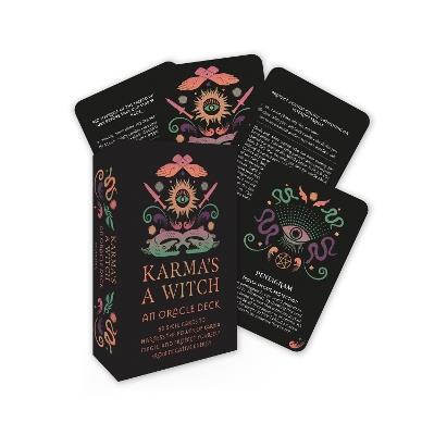 Karma's a Witch: An Oracle Deck: 50 spell cards to harness the power of karma magic and protect yourself from negative energy - Midia Star - cover