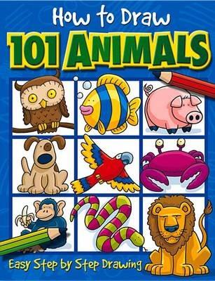 How to Draw 101 Animals - copertina