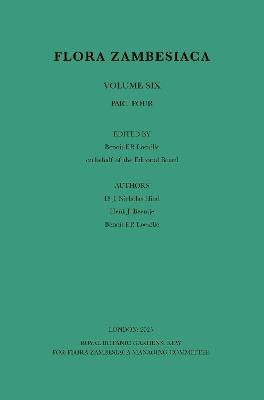 Flora Zambesiaca 6 (4) compositae - cover