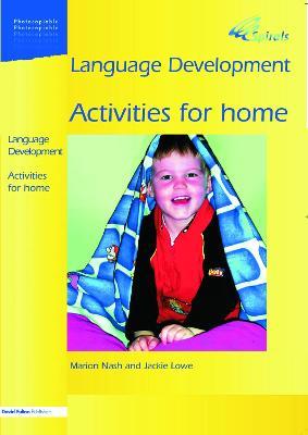 Language Development 1a: Activities for Home - Marion Nash,Jackie Lowe - cover