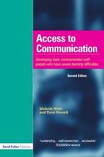 Access to Communication: Developing the Basics of Communication with People with Severe Learning Difficulties Through Intensive Interaction