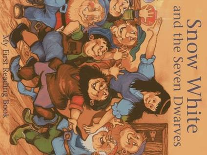 Snow White and the Seven Dwarves (floor Book): My First Reading Book - cover