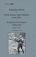 Weapon Training for Rifle and Machine Gun 1931 - Publicat Official Publication H DV 240 - cover